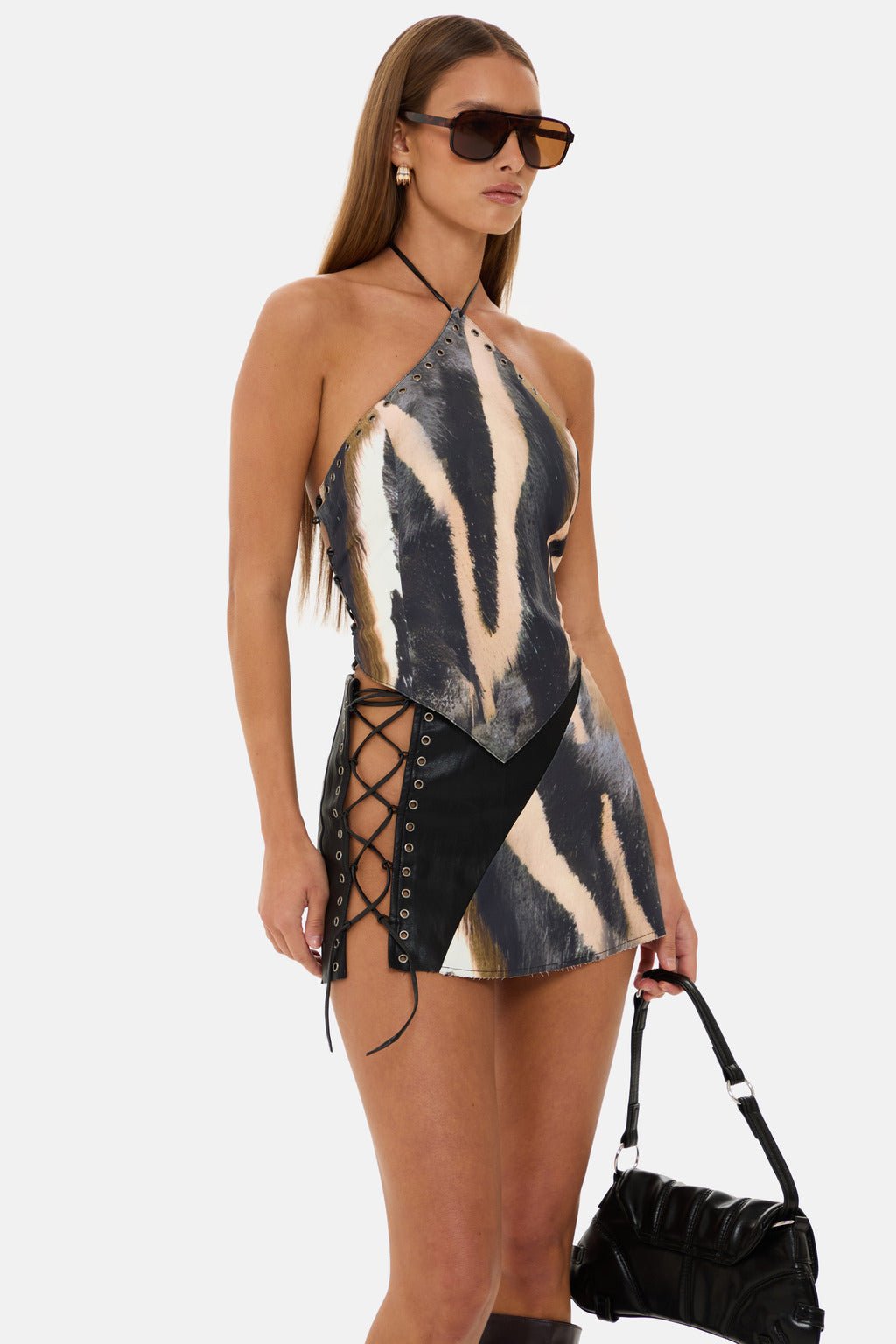 Murci Dallas Printed Halterneck Co-Ord