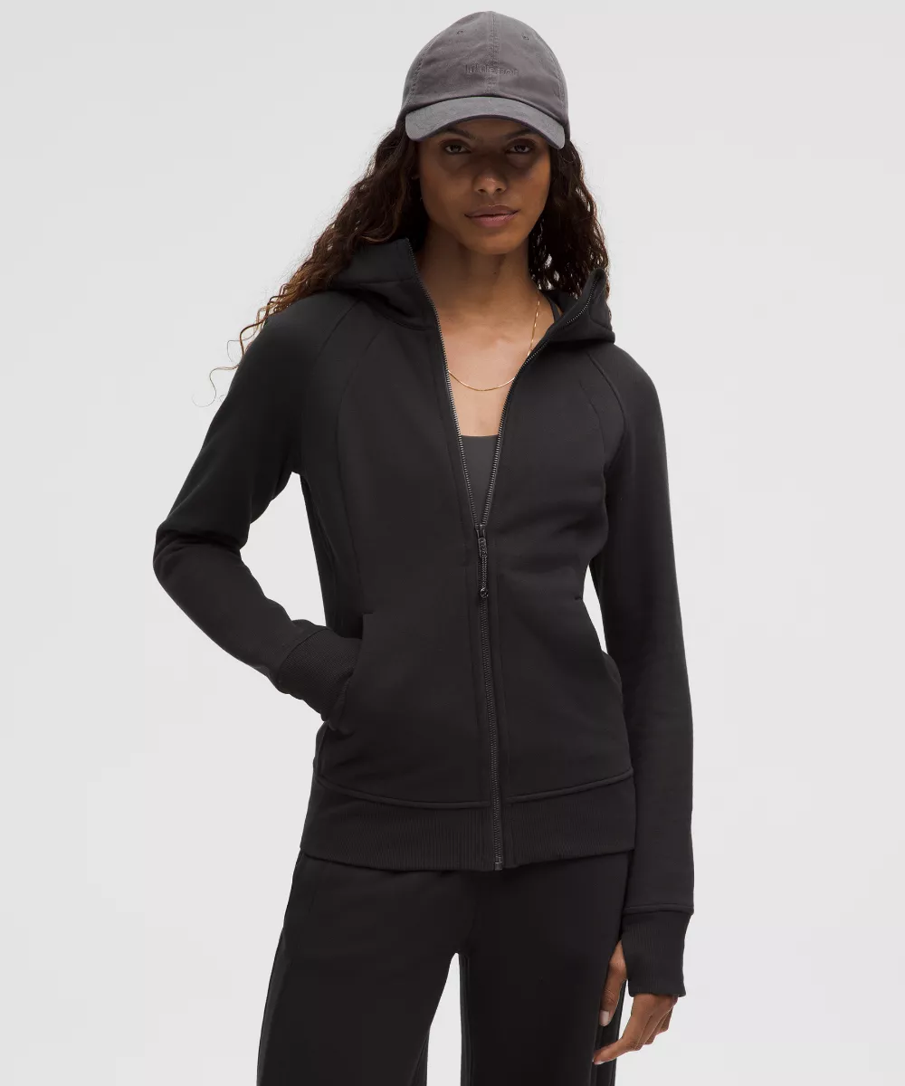 Black lululemon Scuba Full Zip Hoodie