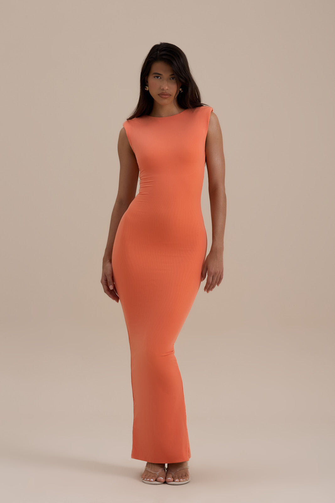 Wanderdoll Naomi Maxi Dress Coral