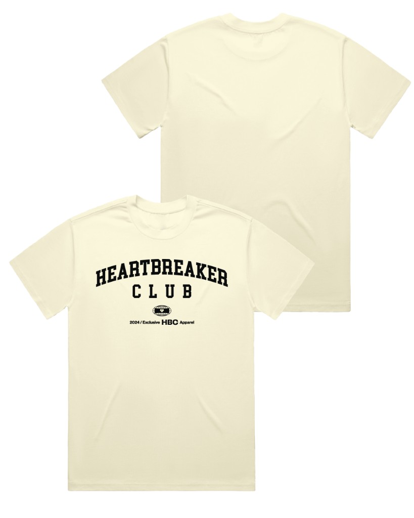 Heartbreak Club Apparel T-Shirt Cream